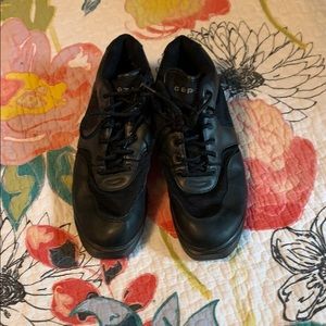 Black Capezio Split Sole Dance Sneakers 9